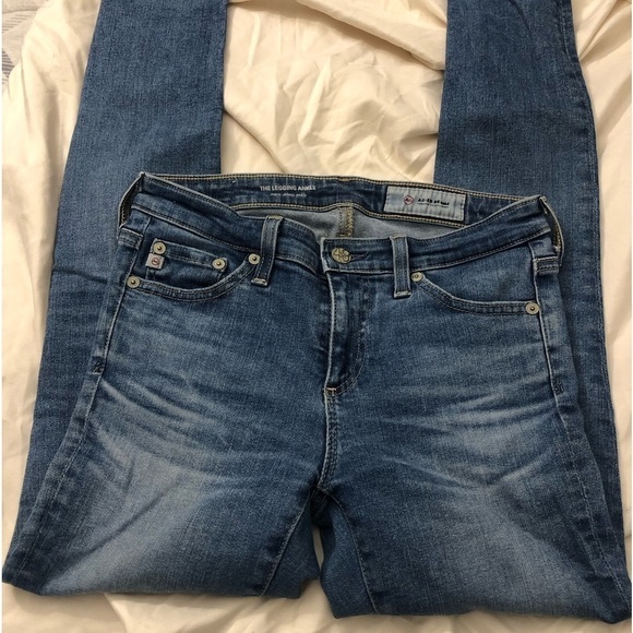 Ag Adriano Goldschmied Denim - AG-ED Denim light blue skinny ankle denim jeans size 25​